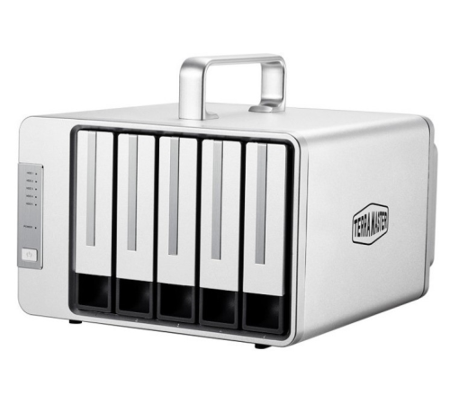 Система хранения данных TerraMaster Direct Attached Storage (DAS) w/o HDD5Bay Thunderbolt 3 RAID 0/1/5/10/JBOD/SINGLE (D5-Thunderbolt3)