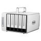 Система хранения данных TerraMaster Direct Attached Storage (DAS) w/o HDD5Bay Thunderbolt 3 RAID 0/1/5/10/JBOD/SINGLE (D5-Thunderbolt3)