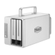 Система хранения данных TerraMaster Direct Attached Storage (DAS) w/o HDD2Bay Thunderbolt 3 RAID 0/1/JBOD/SINGLE (D2-Thunderbolt3)