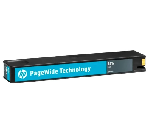 Cartridge HP 981A для PageWide, голубой (6 000 стр.) (J3M68A)
