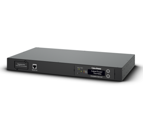 Панель питания распределительная CyberPower ATS PDU20MHVCEE10AT 2U type, 16Amp, plug IEC 309 16A, (8) IEC 320 C13 (2) IEC 320 C19 (PDU20MHVCEE10AT)