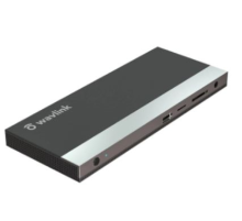 Док-станция Docking Station WAVLINK USB-C GEN2 4K Universal /100W PowerDelivery Include 20V/6.5A Power Adapter/ 4xUSB3.0/1xUSB C/2xDP 4K 60HZ/1xHDMI 4K 60HZ/1xGigabit LAN/1xAudio In/Out/1xSD/Micro SD CardReader (WL-UMD01 Pro)