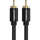 Кабель Vention аудио RCA M/RCA M - 1м Чёрный Кабель Vention RCA(m)/RCA(m) - 1 м (VAB-R09-B100)