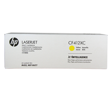 Cartridge HP 410X для CLJ M477/M452/M377dw, желтый (5 000 стр.) (белая упаковка) (CF412XC)