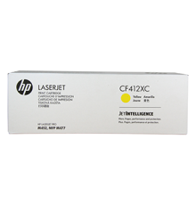 Cartridge HP 410X для CLJ M477/M452/M377dw, желтый (5 000 стр.) (белая упаковка) (CF412XC)