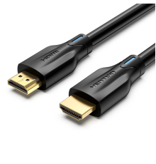 Кабель Vention HDMI 2.1 Cable 1M Black Metal Type (AANBF)