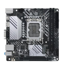 Материнская плата ASUS PRIME H610I-PLUS D4-CSM, LGA1700, B610, 2*DDR4, D-sub+DP+HDMI, SATA 6.0, M.2, USB 3.2*3, USB 2.0*3,  mITX; 90MB17X0-M0EBYC (PRIME H610I-PLUS D4-CSM)