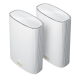 ASUS XP4(2-PK)// роутер, из 2 точек доступа, 802.11 a/b/g/n/ac/ax,  2,4 + 5 гГц; 90IG05T0-BM9110 (XP4(2-PK))