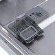 Отдельностоящая посудомоечная машина Бирюса DWF-409/6 W, 45 см, 9 комплектов, белая