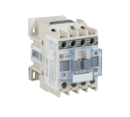 Контактор КМЭ 18А кат. 220В AC 1НО EKF ctr-s-18-220 Контактор КМЭ 18А кат. 220В AC 1НО EKF ctr-s-18-220