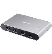 2-портовый коммутатор для совместного использования устройств с портом USB-C Gen 2 и функцией сквозной передачи питания ATEN US3342