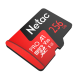 Флеш карта microSDHC 256Gb Class10 Netac NT02P500PRO-256G-R P500 Extreme Pro + adapter