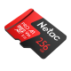 Флеш карта microSDHC 256Gb Class10 Netac NT02P500PRO-256G-R P500 Extreme Pro + adapter