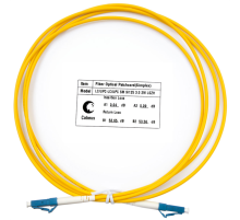 Cabeus FOP(s)-9-LC-LC-2m Шнур оптический simplex LC-LC 9/125 sm 2м LSZH (FOP(s)-9-LC-LC-2m)