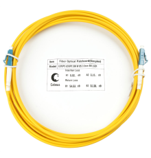 Cabeus FOP(s)-9-LC-LC-5m Шнур оптический simplex LC-LC 9/125 sm 5м LSZH (FOP(s)-9-LC-LC-5m)