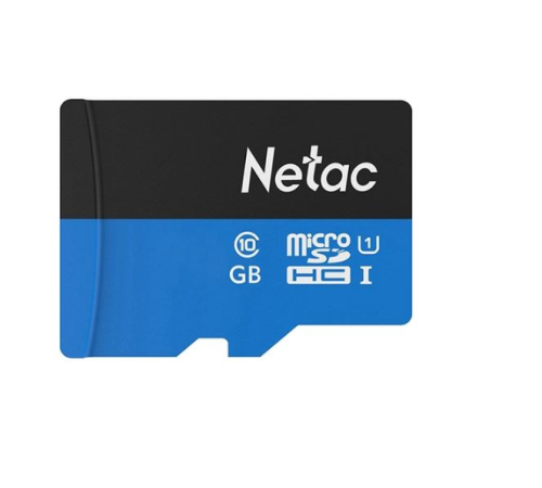Флеш карта microSDHC 8Gb Class10 Netac NT02P500STN-008G-S P500 w/o adapter