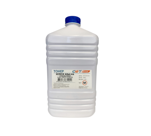 Тонер Cet CE08-M CET111041630 черный бутылка 630гр. для принтера XEROX AltaLink C8045/8030/8035, Color C60/70