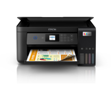 Cтруйное мфу epson l4260 Epson L4260 МФУ А3 цветное: принтер/копир/сканер, 33/15 стр./мин.(чб/цвет), крышка оригиналов, USB, в комплекте чернила 6 500/5 200 стр.(чб/цвет) (C11CJ63412)