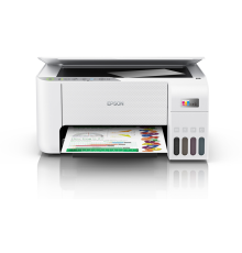 Epson EcoTank L3256 МФУ А4 цветное: принтер/копир/сканер, 33/15 стр./мин.(чб/цвет), крышка оригиналов, USB, WiFi, Wi-Fi Direct, в комплекте чернила 8 100/6 500 стр.(чб/цвет) (C11CJ67421)