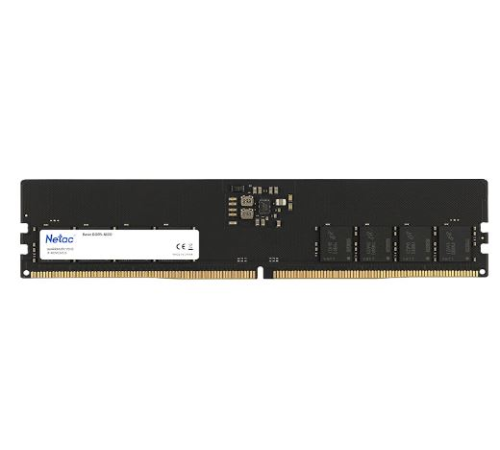 Оперативная память Netac Basic 16GB DDR5-4800 (PC5-38400) C40 40-40-40-77 1.1V Memory module (NTBSD5P48SP-16)
