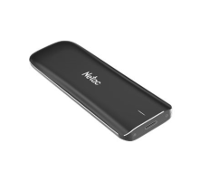 Ssd накопитель Netac ZX Black USB 3.2 Gen 2 Type-C External SSD 250GB, R/W up to 1050MB/950MB/s, with USB C to A cable and USB C to C cable 3Y wty (NT01ZX-250G-32BK)