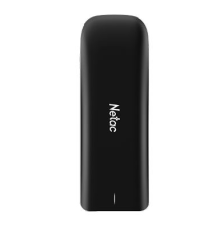 Ssd накопитель Netac ZX Black USB 3.2 Gen 2 Type-C External SSD 1TB, R/W up to 1050MB/950MB/s, with USB C to A cable and USB C to C cable 3Y wty (NT01ZX-001T-32BK)