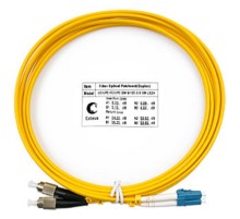 Cabeus FOP(d)-9-LC-FC-3m Шнур оптический duplex LC-FC 9/125 sm 3м LSZH (FOP(d)-9-LC-FC-3m)