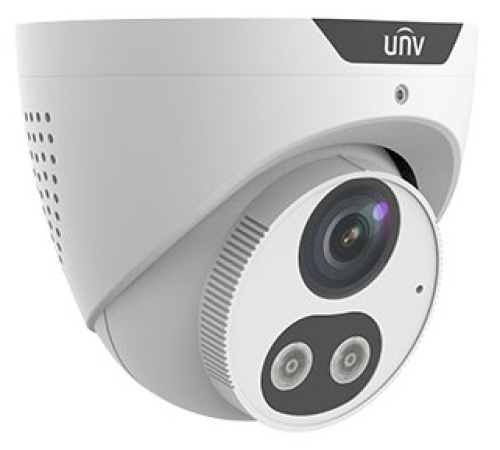 Камера Uniview Видеокамера IP купольная, 1/2.7" 4 Мп КМОП @ 30 к/с, ИК-подсветка и тревожная подсветка видимого спектра до 30м., LightHunter 0.003 Лк @F1.6, объектив 2.8 мм, WDR, 2D/3D DNR, Ultra 265, H.265, (IPC3614SB-ADF28KMC-I0) Камера Uniview Видеокамера IP купольная, 1/2.7" 4 Мп КМОП @ 30 к/с, ИК-подсветка и тревожная подсветка видимого спектра до 30м., LightHunter 0.003 Лк @F1.6, объектив 2.8 мм, WDR, 2D/3D DNR, Ultra 265, H.265, (IPC3614SB-ADF28KMC-I0)
