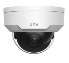 Камера Uniview Видеокамера IP купольная антивандальная, 1/3" 4 Мп КМОП @ 30 к/с, ИК-подсветка до 30м., 0.01 Лк @F2.0, объектив 4.0 мм, DWDR, 2D/3D DNR, Ultra 265, H.265, H.264, MJPEG, 2 потока, детекция движ (IPC324LB-SF40K-G)