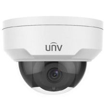 Камера Uniview Видеокамера IP купольная антивандальная, 1/2.7" 4 Мп КМОП @ 30 к/с, ИК-подсветка до 50м., LightHunter 0.003 Лк @F1.6, объектив 4.0 мм, WDR, 2D/3D DNR, Ultra 265, H.265, H.264, MJPEG, 3 потока, (IPC324SS-DF40K-I0)