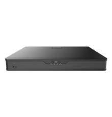Видеорегистратор Uniview Видеорегистратор IP 16-ти канальный 4K с 16 PoE портами; Входящий поток на запись до 320Мбит/с; Поддерживаемые форматы сжатия: Ultra 265/H.265/H.264; Запись: разрешение до 4K; HDD: 2 SATA3 до (NVR302-16E2-P16)