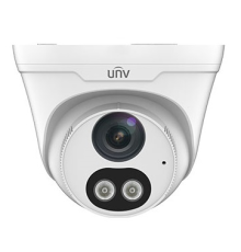 Камера Uniview Видеокамера IP купольная, 1/2.8" 2 Мп КМОП @ 30 к/с, ColorHunter, ИК-подсветка и подсветка видимого спектра до 30м., EasyStar 0.003 Лк @F1.6, объектив 2.8 мм, WDR, 2D/3D DNR, Ultra 265, H.265, (IPC3612LE-ADF28KC-WL)