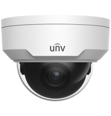 Камера Uniview Видеокамера IP купольная антивандальная, 1/2.8" 2 Мп КМОП @ 30 к/с, ИК-подсветка до 30м., LightHunter 0.001 Лк @F1.6, объектив 4.0 мм, WDR, 2D/3D DNR, Ultra 265, H.265, H.264, MJPEG, 3 потока, (IPC322SB-DF40K-I0-RU)