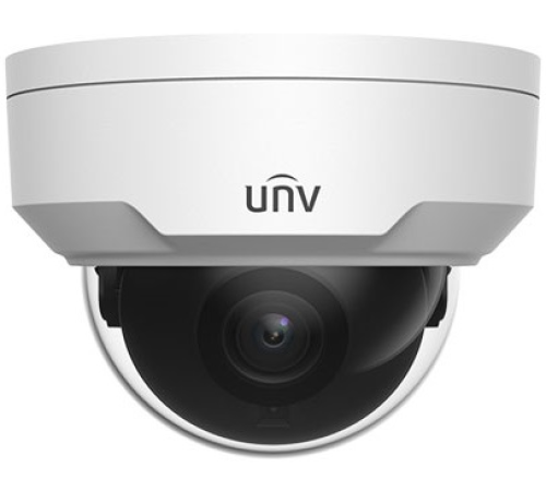 Камера Uniview Видеокамера IP купольная антивандальная, 1/2.8" 2 Мп КМОП @ 30 к/с, ИК-подсветка до 30м., LightHunter 0.001 Лк @F1.6, объектив 4.0 мм, WDR, 2D/3D DNR, Ultra 265, H.265, H.264, MJPEG, 3 потока, (IPC322SB-DF40K-I0-RU) Камера Uniview Видеокамера IP купольная антивандальная, 1/2.8" 2 Мп КМОП @ 30 к/с, ИК-подсветка до 30м., LightHunter 0.001 Лк @F1.6, объектив 4.0 мм, WDR, 2D/3D DNR, Ultra 265, H.265, H.264, MJPEG, 3 потока, (IPC322SB-DF40K-I0-RU)