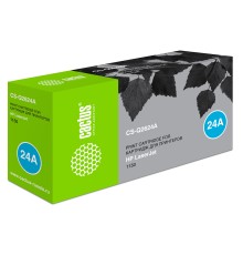 Картридж лазерный Cactus CS-Q2624A Q2624A черный (2500стр.) для HP LJ 1150