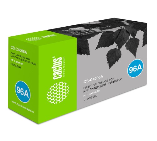 Картридж лазерный Cactus CS-C4096A C4096A черный (5000стр.) для HP LJ 2100/2200