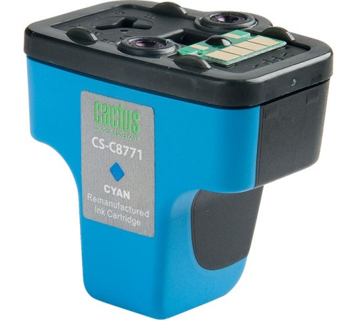 Картридж струйный Cactus CS-C8771 №177 голубой (11.4мл) для HP PS 3213/3313/8253/C5183/C6183/C6283/C7183/C7283/C8183/D7163/D7263/D7363/D7463