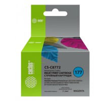 Картридж струйный Cactus CS-C8772 №177 пурпурный (11.4мл) для HP PS 3213/3313/8253/C5183/C6183/C6283/C7183/C7283/C8183/D7163/D7263/D7363/D7463