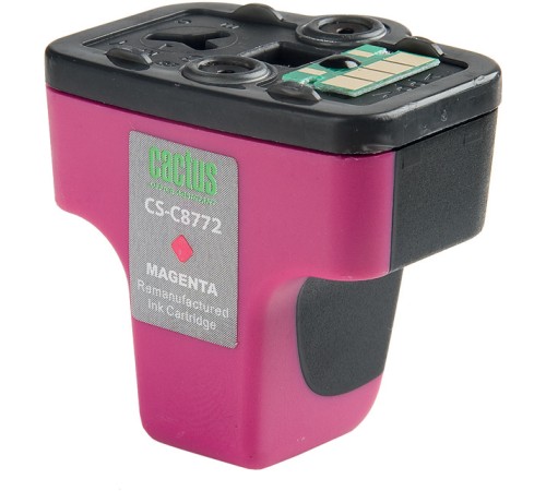 Картридж струйный Cactus CS-C8772 №177 пурпурный (11.4мл) для HP PS 3213/3313/8253/C5183/C6183/C6283/C7183/C7283/C8183/D7163/D7263/D7363/D7463