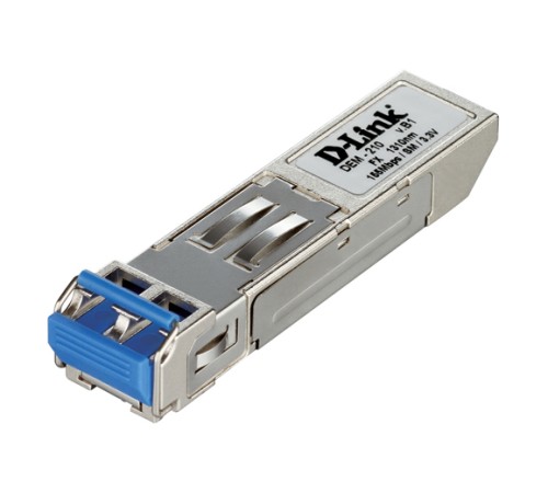 Трансивер D-Link DEM-210, 100BASE-FX Single-Mode 15KM SFP Transceiver (10 pcs bundle) (DEM-210/10/B1A)