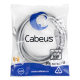 Cabeus PC-FTP-RJ45-Cat.5e-5m-LSZH Патч-корд F/UTP, категория 5е, 2xRJ45/8p8c, экранированный, серый, LSZH, 5м (PC-FTP-RJ45-Cat.5e-5m-LSZH)