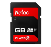 Карта памяти Netac P600 SDHC 16GB U1/C10 up to 80MB/s, retail pack