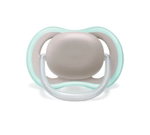 Пустышка ultra air, бежевая без рисунка, 18+ мес., 1 шт. Philips Пустышка ultra air, бежевая без рисунка, 18+ мес., 1 шт. (SCF354/01)
