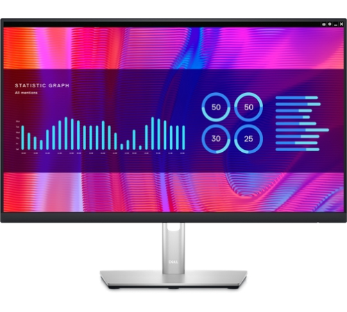 Монитор Dell 24"    P2423DE LCD BK/BK (IPS; 16:10; 300cd/m2; 1000:1; 8ms; 2560x1440; 178/178; USB-C; DP; HDMI; 4xUSB; RJ45; HAS; Tilt; Pivot) (P2423DE)