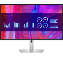 Монитор Dell 31.5" P3223DE CD S/BK (VA; 16:9; 350 cd/m2; 1000:1; 2560x1440; 5ms; 178/178; 2xDP; HDMI, USB-C; 4xUSB; RJ45; Swiv; HAS; Pivot) (P3223DE)
