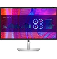 Монитор Dell 31.5" P3223DE CD S/BK (VA; 16:9; 350 cd/m2; 1000:1; 2560x1440; 5ms; 178/178; 2xDP; HDMI, USB-C; 4xUSB; RJ45; Swiv; HAS; Pivot) (P3223DE)