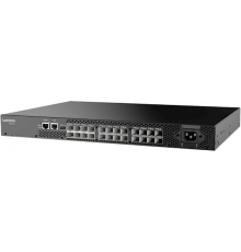 Коммутатор Lenovo ThinkSystem DB610S Rack 1U,24x16Gb SWL SFP,1 PS,24 ports licensed, Rail kit (7D8PA001WW)