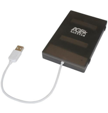 Внешний корпус для hdd AgeStar SUBCP1 SATA пластик черный 2.5" (SUBCP1 black)
