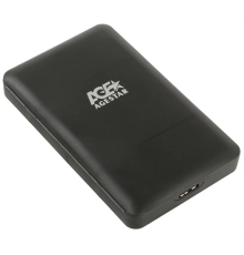 Внешний корпус для hdd AgeStar 3UBCP3 SATA пластик черный 2.5" (3UBCP3 black)