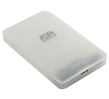 Внешний корпус для hdd AgeStar 3UBCP3 SATA пластик белый 2.5" (3UBCP3 white)